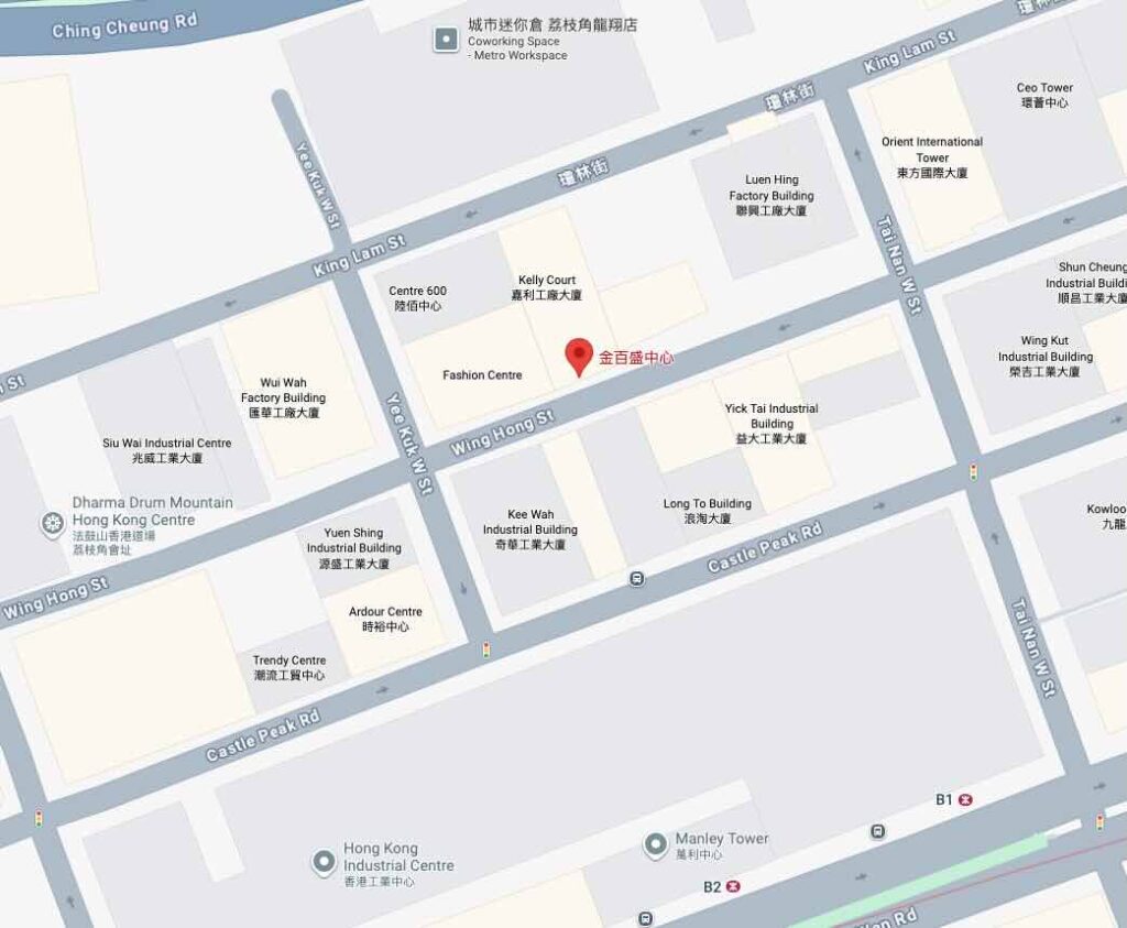 where we located in Lai Chi Kok - chak.ai