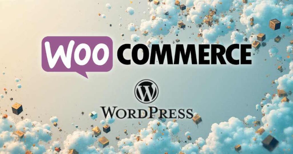 Logo for WooCommerce and WordPress, reviewed in a comparison of the best ecommerce platforms in Hong Kong.